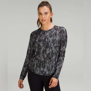 Lululemon High-Neck Running and Training Long Sleeve Shirt